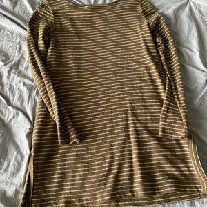 Olive striped tunic from j Jill